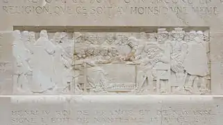 Enrique IV de Francia firma el Edicto de Nantes (13 de abril de 1598).