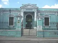 Entrada al museo.