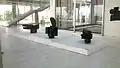 Espacio de exposición de esculturas del museo