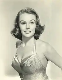 Miss EE. UU. 1953Myrna Hansen, quien compitió como Miss Illinois USA