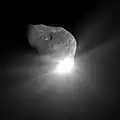 Misión Deep Impact de la NASA lanzó proyectil que impactó con el cometa Tempel 1, el 4 de julio de 2005.