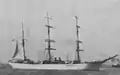 Sagres, em 1942, quando em viagem ao Brasil.