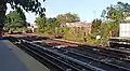 Trackage al norte de la estación