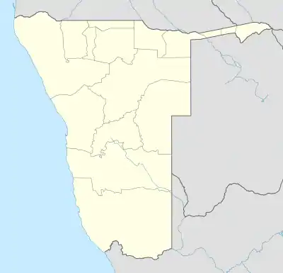 Walvis Bay ubicada en Namibia