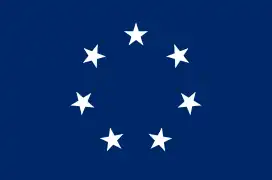 Bandera naval de la Confederación (1861-1863)