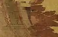 El rostro y parte del nimbo