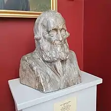 Busto del padre de Jacobsen