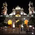 Catedral iluminada