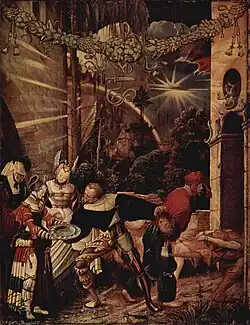 La decapitación de san Juan Bautista, Basilea.