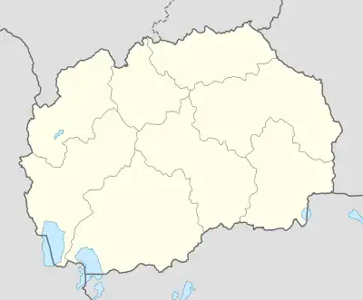 SkopieEscopia ubicada en Macedonia del Norte
