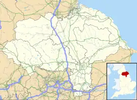Thirsk ubicada en Yorkshire del Norte