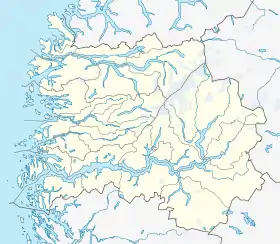 Stryn ubicada en Sogn og Fjordane