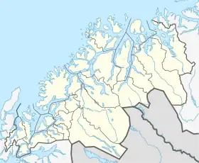 Rostojávri ubicada en Troms