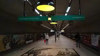 Señaletica colocada en 2014.