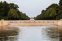 Vista del Palacio de Lushteim desde el Palacio Nuevo.