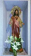 Talla del Sagrado Corazón