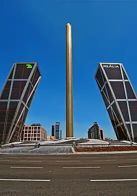Obelisco de la Caja, 2007-2009 (Madrid)