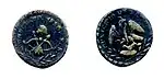 Moneda de Zamora de 1856.
