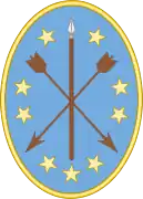Viejo escudo de armas de la Provincia de Santa Fe