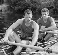 Boris Dubrovsky y Oleg Tyurin en 1965