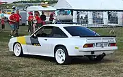 Opel Manta 400 vista posterior