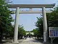 Sandō (acceso a un santuario).