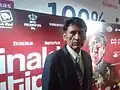 Oscar Gonzáles Apaza, actor y cineasta juliaqueño, en la Avant Premiere de su película "Reinaldo Cutipa".