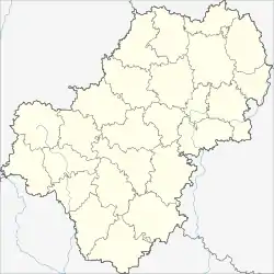 Maloyaroslávets ubicada en Óblast de Kaluga