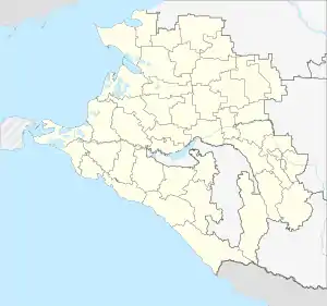 Anapa ubicada en Krai de Krasnodar