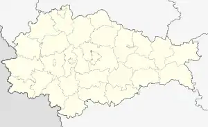 Kursk ubicada en Óblast de Kursk