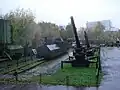 Exposiciones externas que incluyen una 0-8-0 Locomotora blindada Ov 5067