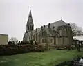 Iglesia católica de San Willibrordo en Sappemeer, siglo XIX.
