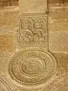 Relieve del interior de Santa María del Naranco