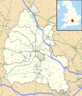 Thame ubicada en Oxfordshire