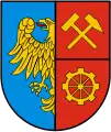 Escudo de armas de Świętochłowice , Polonia.