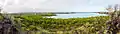 Vista de Puerto Ayora desde Las Grietas.