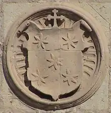 Escudo de Alonso de Fonseca y Ulloa