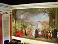 La Apoteosis de Popayán, monumental lienzo obra de Efraím Martínez del siglo XX. Paraninfo Francisco José de Caldas.