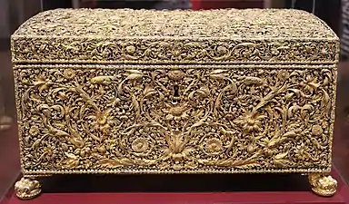 Cofre de joyas de Luis XIV (1676) El Louvre