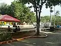 Parque interior.