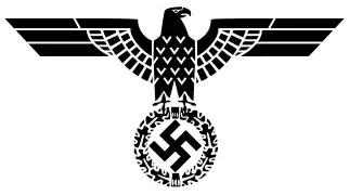 Variante del Parteiadler 1933-1945.