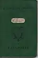 Pasaporte de 1964.