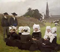 Les Bretonnes au Pardon (1887), Museo Calouste Gulbenkian