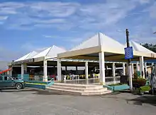 Patio de comidas.