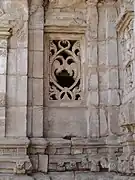 Ventana de templo Pattadakal Virupaksa