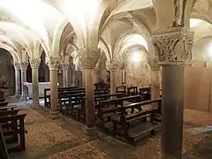 La cripta.