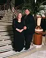 Jenna y Perry DeAngelis en su boda - septiembre 2001