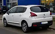 Peugeot 3008 vista posterior