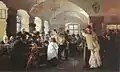 En la Hofbräuhaus en Munich, 1892