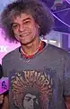 El futbolista Carlos Valderrama participante de la primera edición de programa.